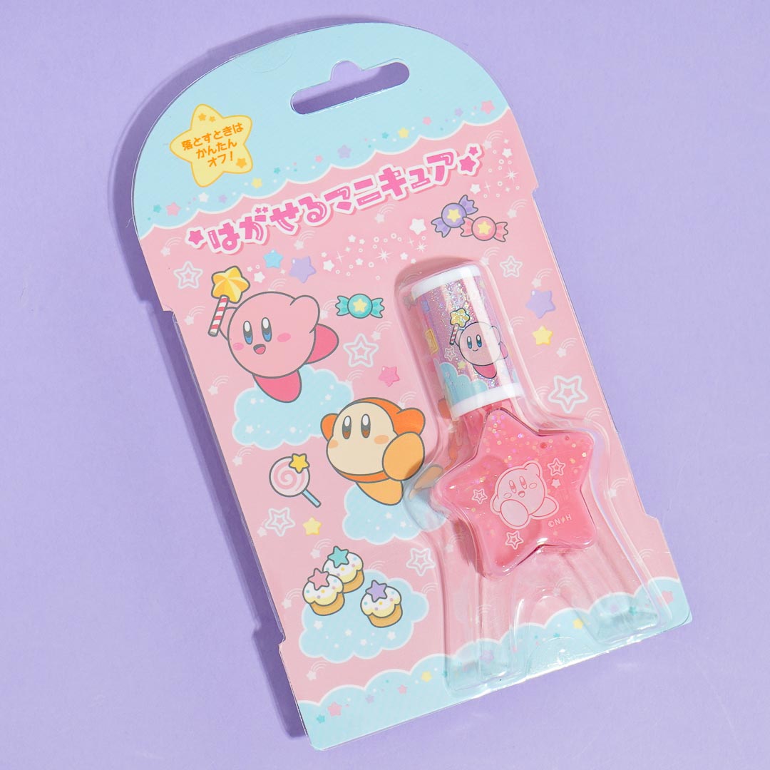 Kirby's Dream Land Peel-Off Nail Polish - Pink