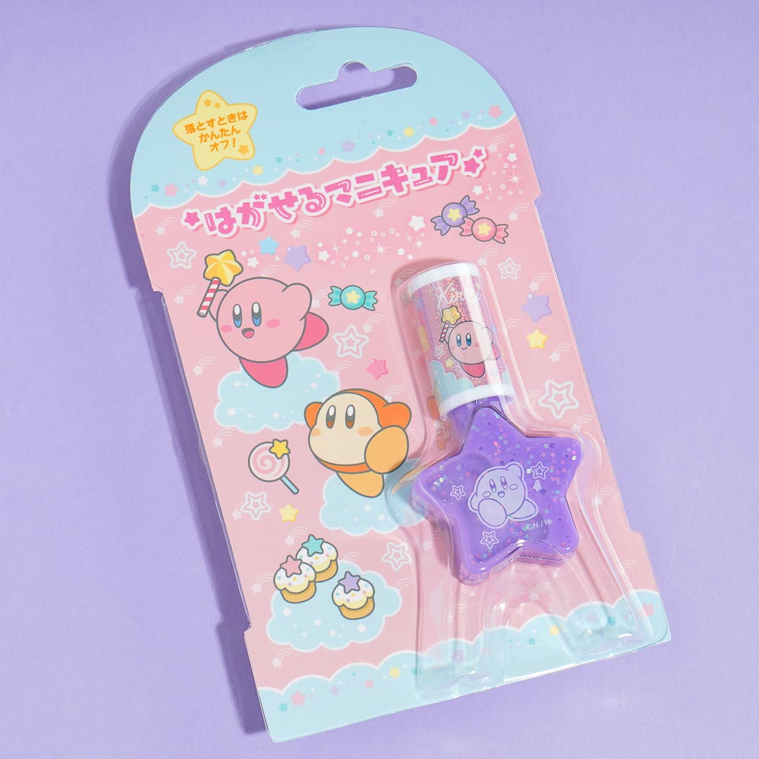Kirby's Dream Land Peel-Off Nail Polish - Purple