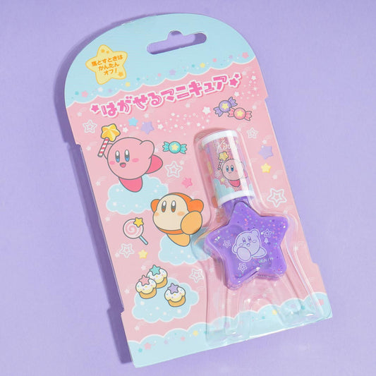 Kirby's Dream Land Peel-Off Nail Polish - Purple