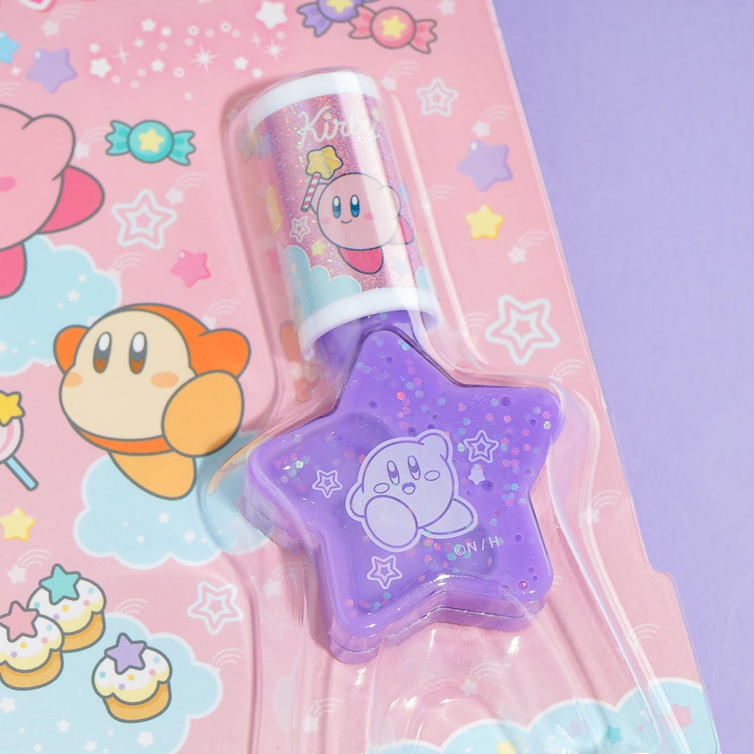 Kirby's Dream Land Peel-Off Nail Polish - Purple
