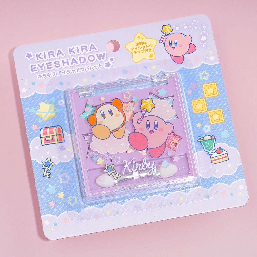 Kirby's Dream Land Purple Galaxy Glitter Eyeshadow Palette