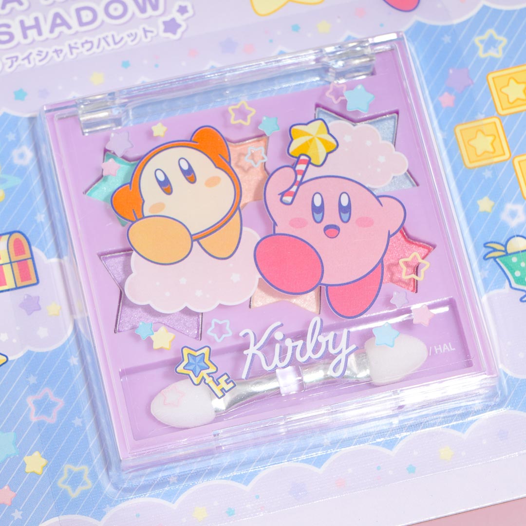 Kirby's Dream Land Purple Galaxy Glitter Eyeshadow Palette