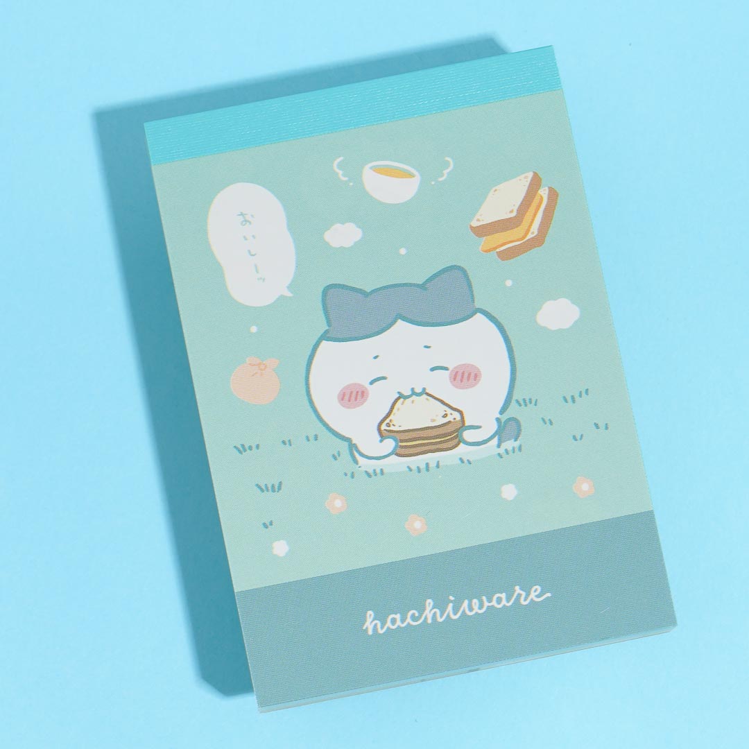 Chiikawa Lunch Time Hachiware Mini Memo Pad
