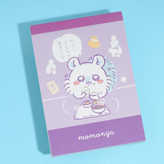 Chiikawa Dinner Time Momonga Mini Memo Pad
