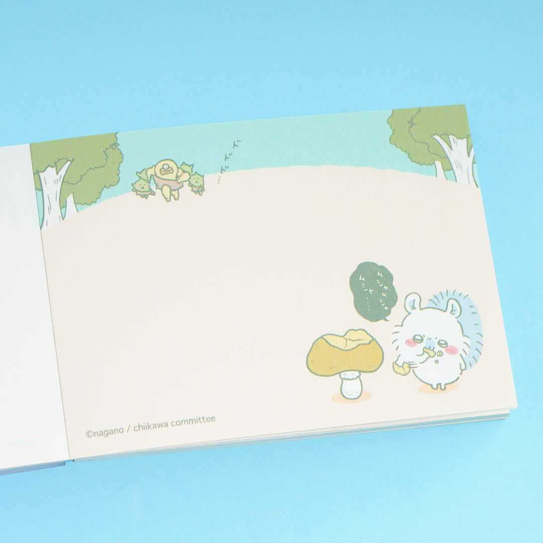 Chiikawa Dinner Time Momonga Mini Memo Pad