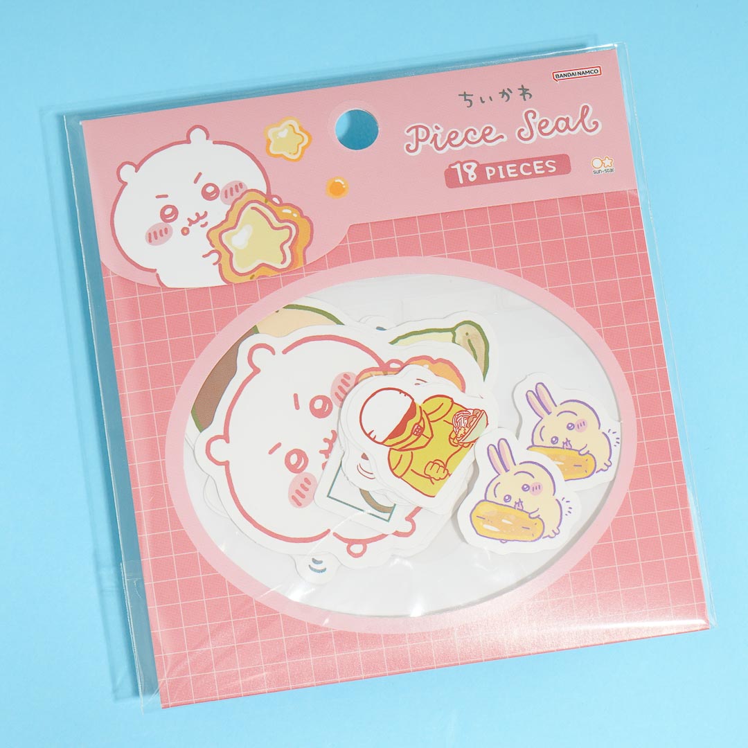 Chiikawa Mogumogu Pink Sticker Flakes