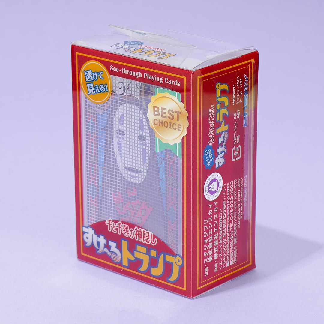 Spirited Away Transparent Playing Cards