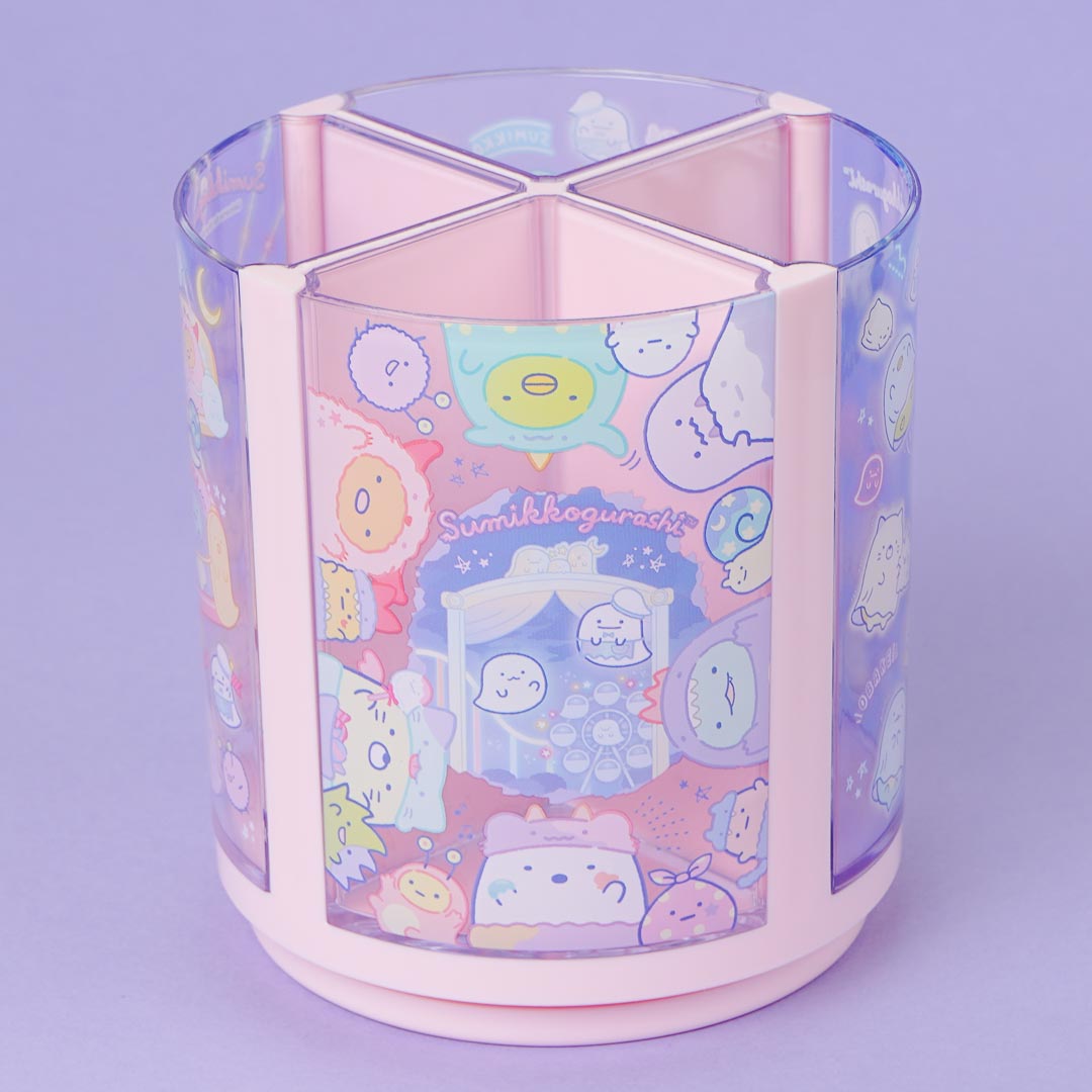 Sumikko Gurashi Night Park Ghosts Rotating Pen Stand