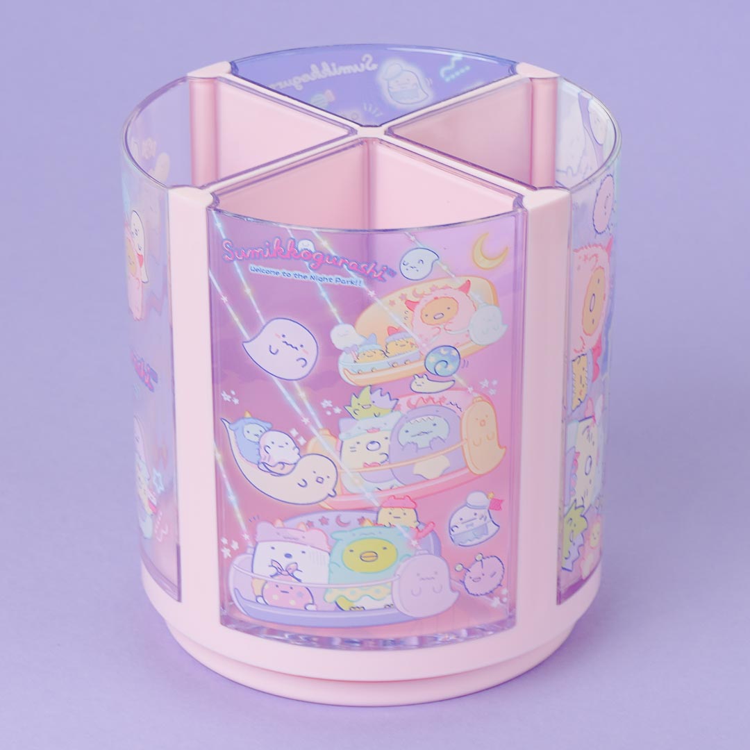 Sumikko Gurashi Night Park Ghosts Rotating Pen Stand