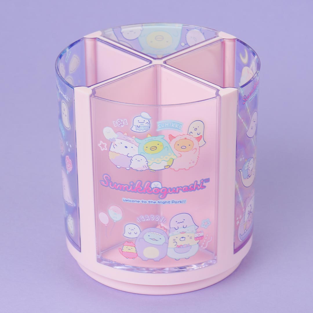 Sumikko Gurashi Night Park Ghosts Rotating Pen Stand