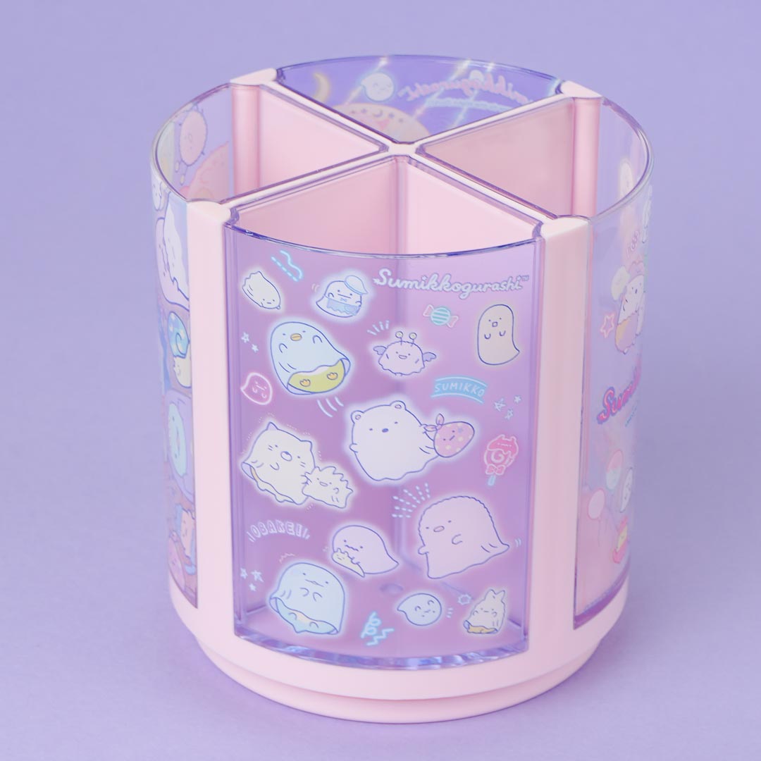 Sumikko Gurashi Night Park Ghosts Rotating Pen Stand