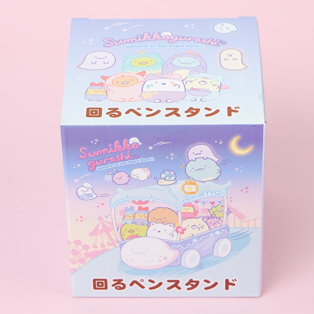 Sumikko Gurashi Night Park Bus Rotating Pen Stand