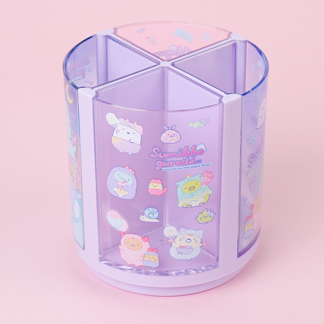 Sumikko Gurashi Night Park Bus Rotating Pen Stand