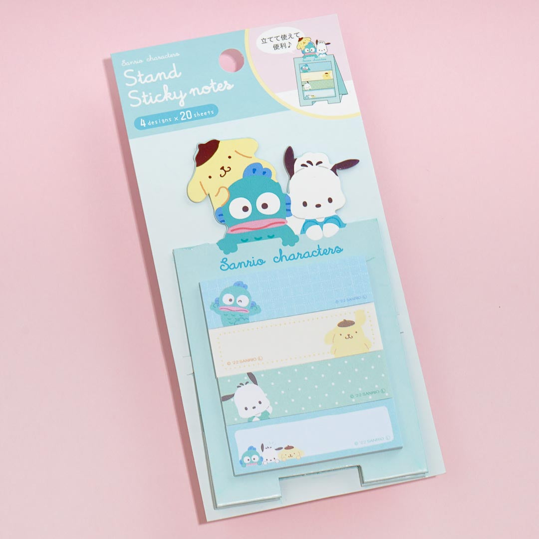 Sanrio Boys Sticky Notes With Stand