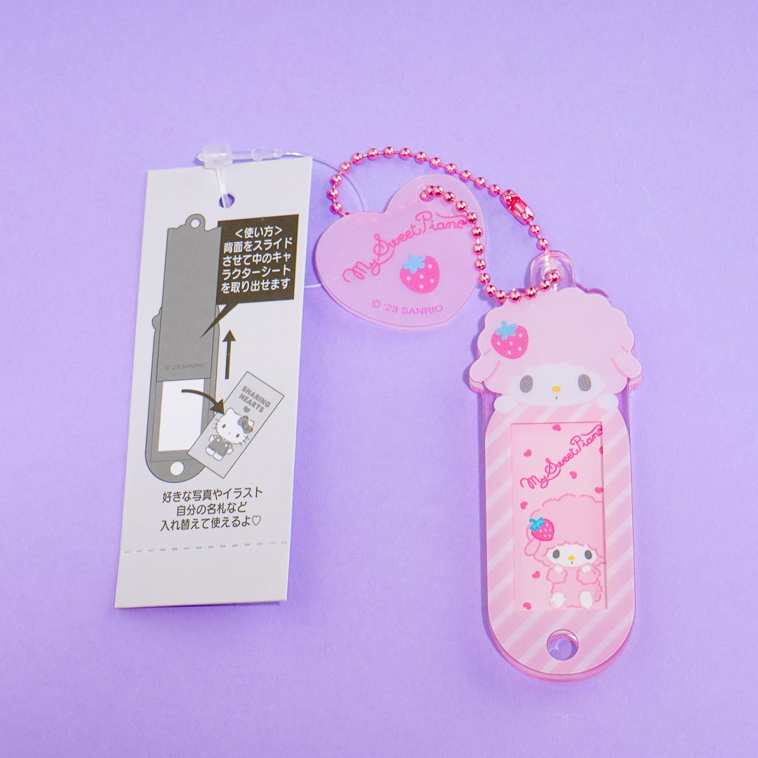 My Sweet Piano Name Tag Charm