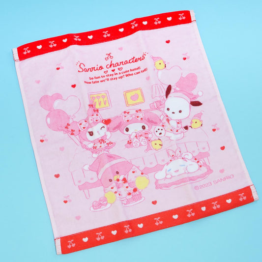 Sanrio Characters Heartful Hotel Mini Towel