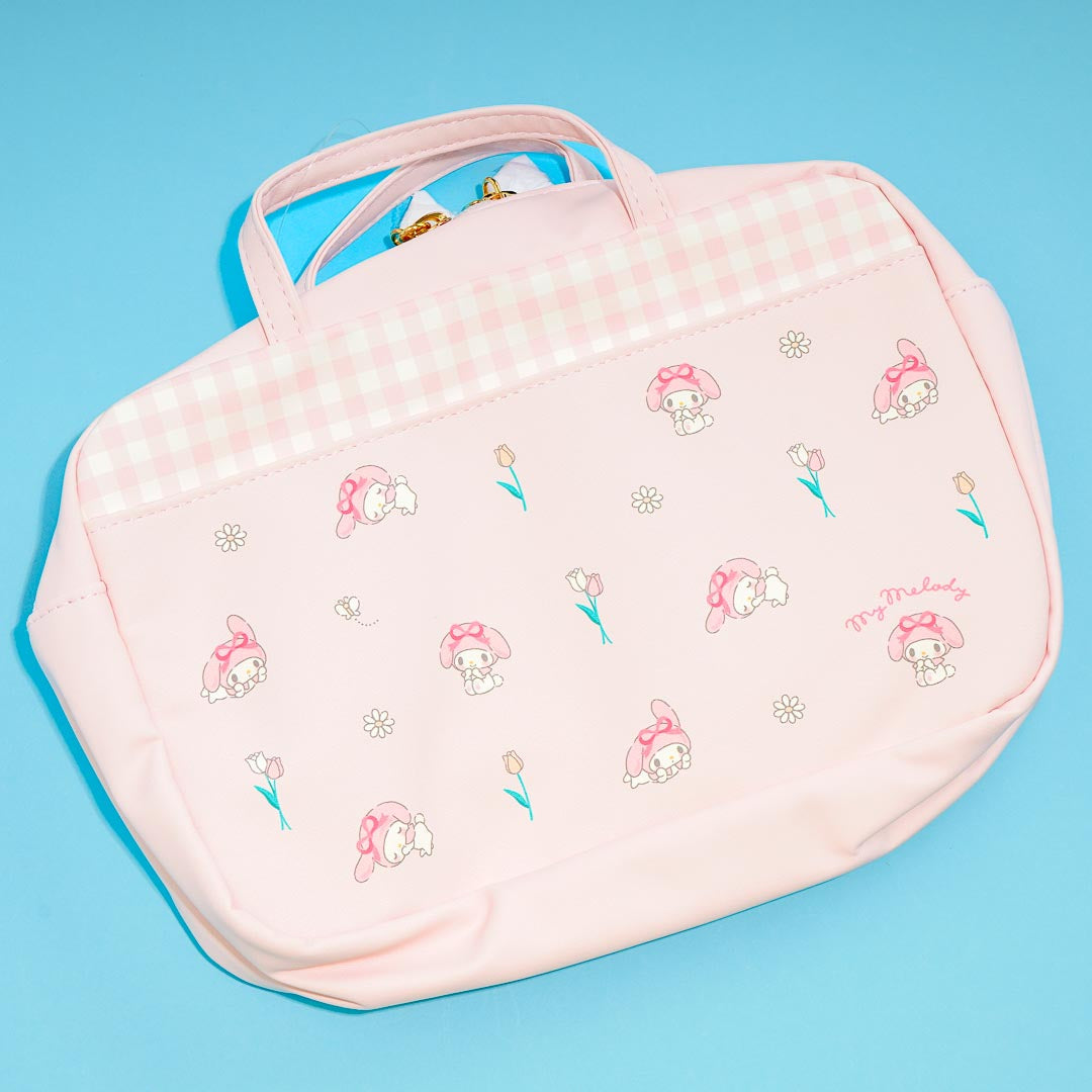 My Melody & Roses Multi-Pocket Handbag