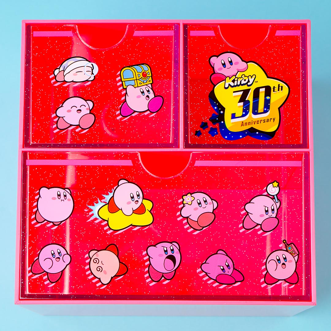 Kirby Overload Puffy Power 30th Anniversary 2-Tier Drawer Chest