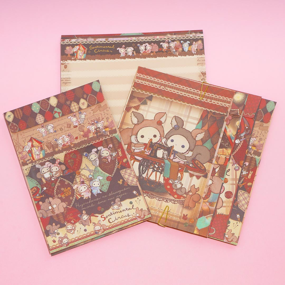 Sentimental Circus Hagiri Little Mouse Tailor Letter Set