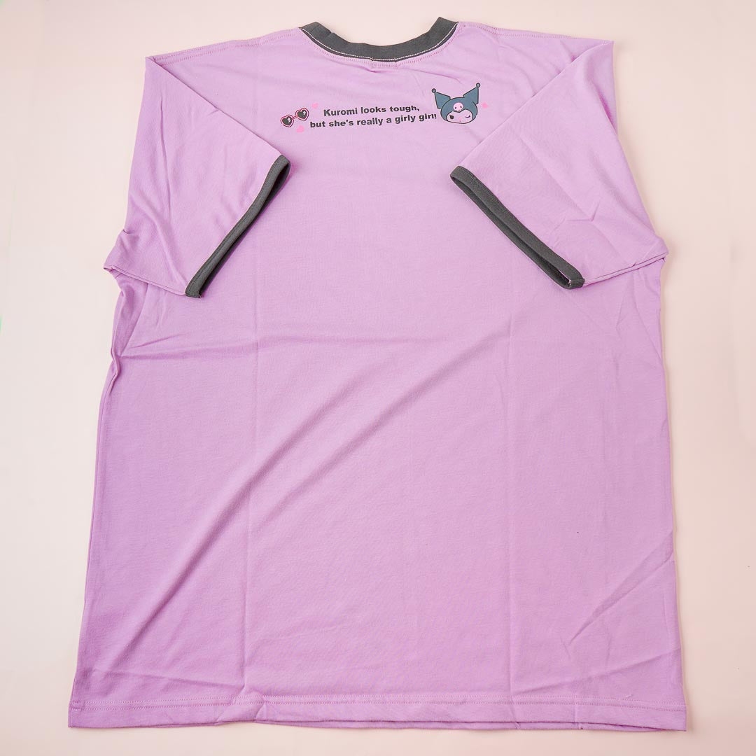 Kuromi Heart Sunglasses Ringer T-Shirt