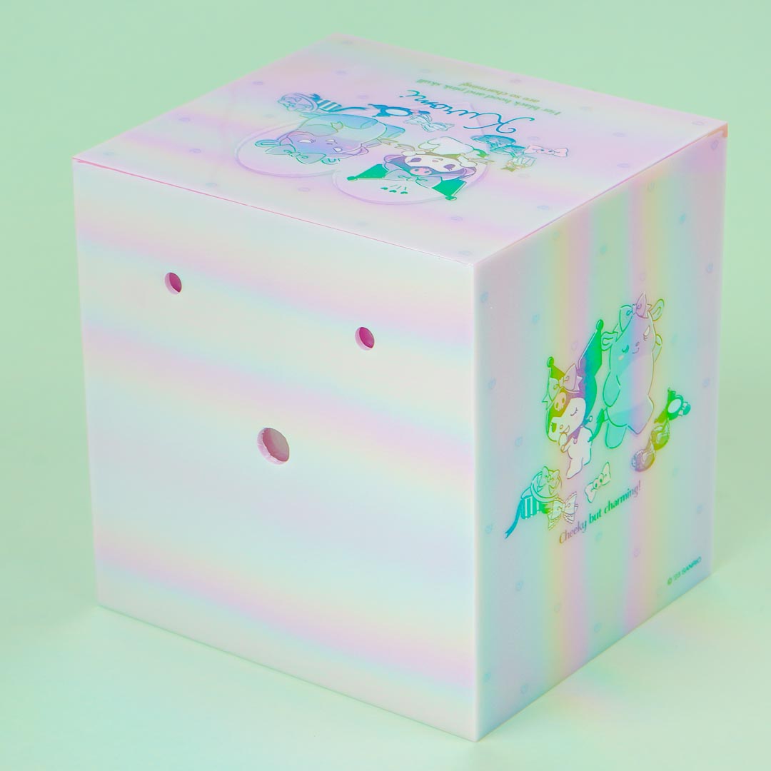 Kuromi Stylish Rainbow 2-Tier Drawer Chest