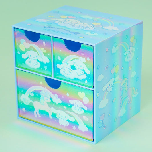 Cinnamoroll Starry Rainbow 2-Tier Drawer Chest
