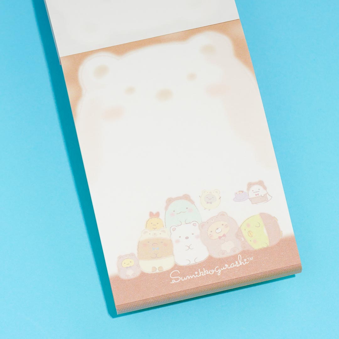 Sumikko Gurashi Ouchi De Kuma Cafe Mini Memo Pad Set