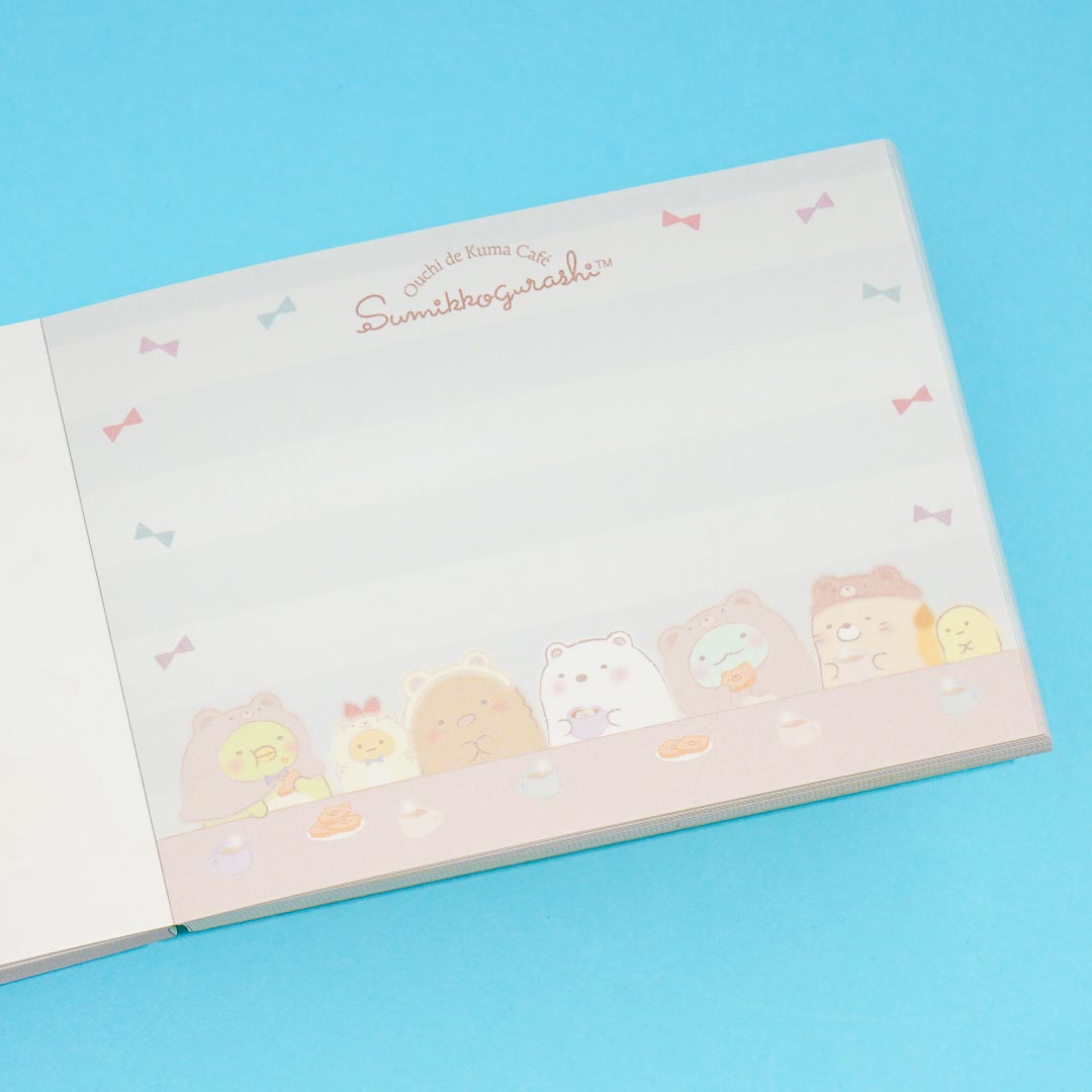 Sumikko Gurashi Ouchi De Kuma Cafe Mini Memo Pad Set