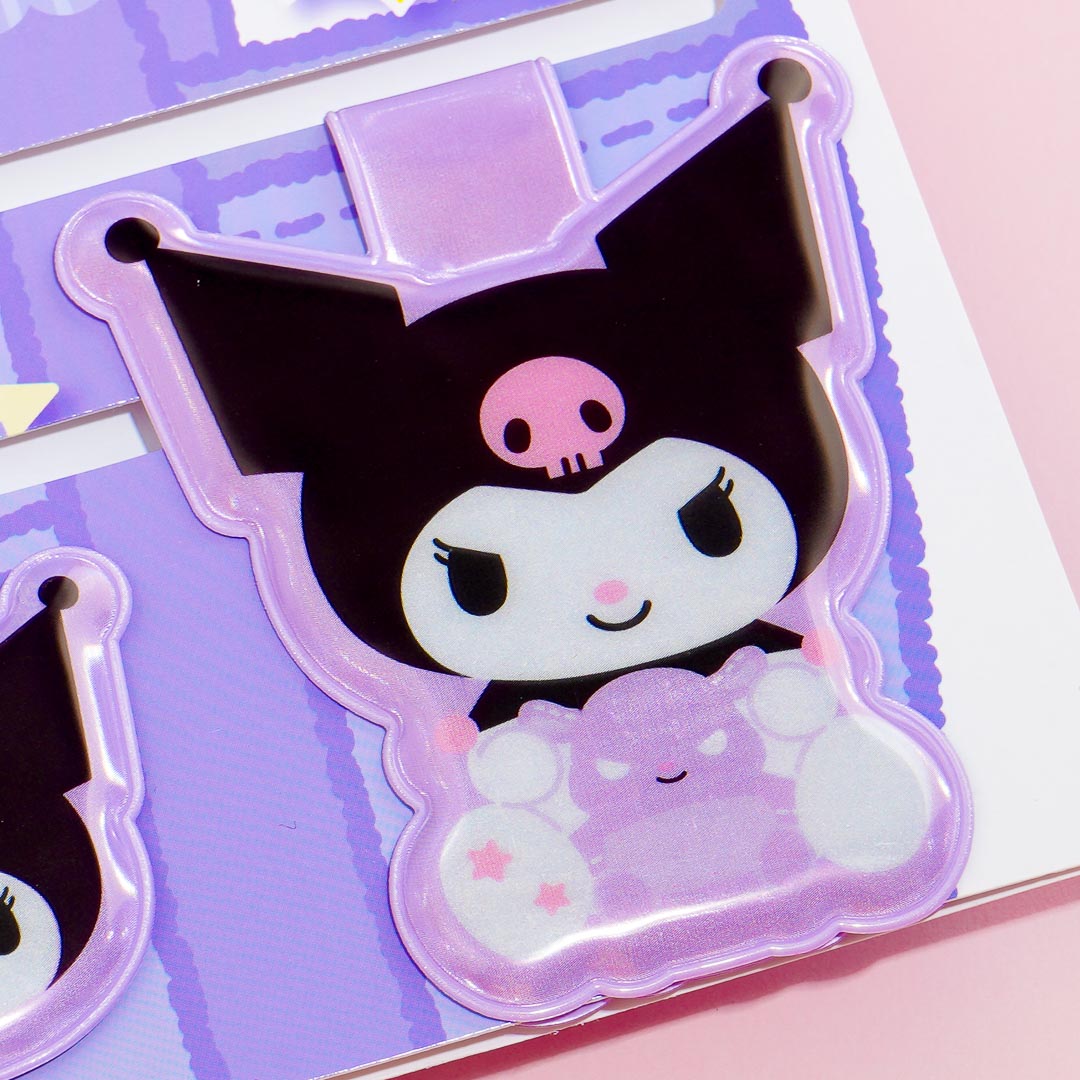 Kuromi Multi-Purpose Magnetic Reflector Clip Set