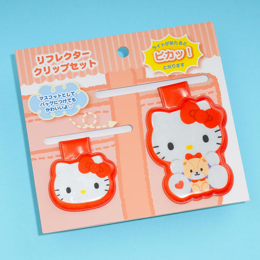 Hello Kitty Multi-Purpose Magnetic Reflector Clip Set
