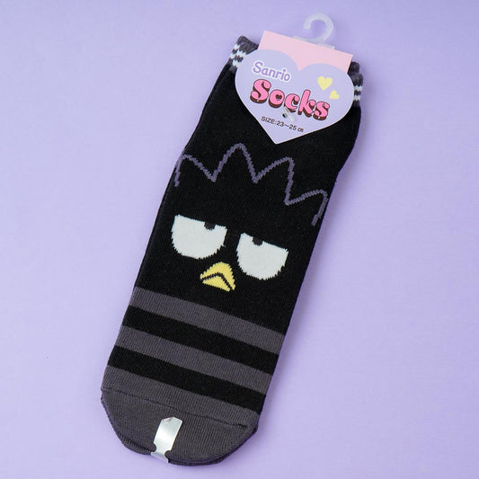 Bad Badtz-Maru Peekaboo Striped Ankle Socks