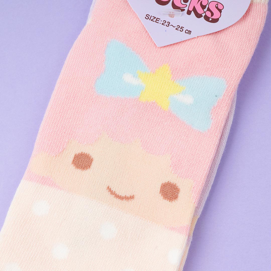 Little Twin Stars Polka Dot Ankle Socks