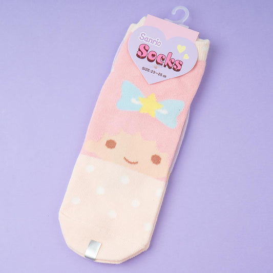Little Twin Stars Polka Dot Ankle Socks
