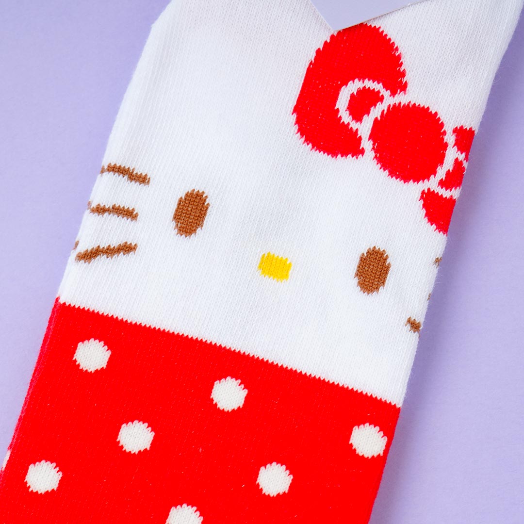 Hello Kitty Polka Dot Ankle Socks