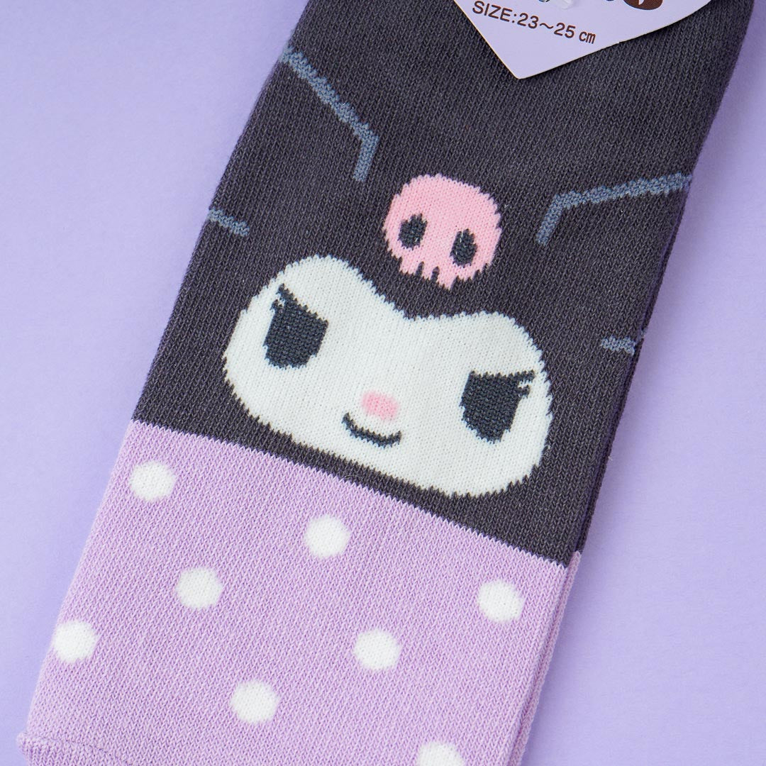 Kuromi Polka Dot Ankle Socks