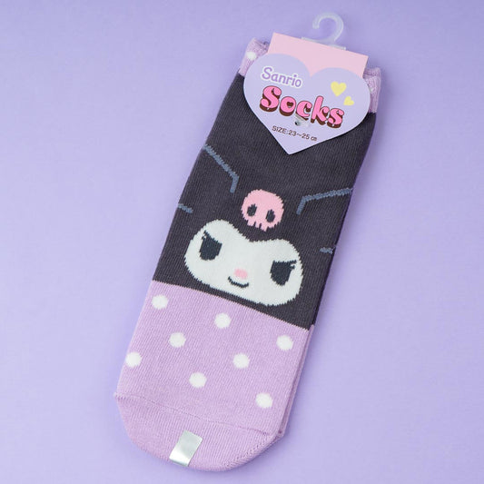 Kuromi Polka Dot Ankle Socks