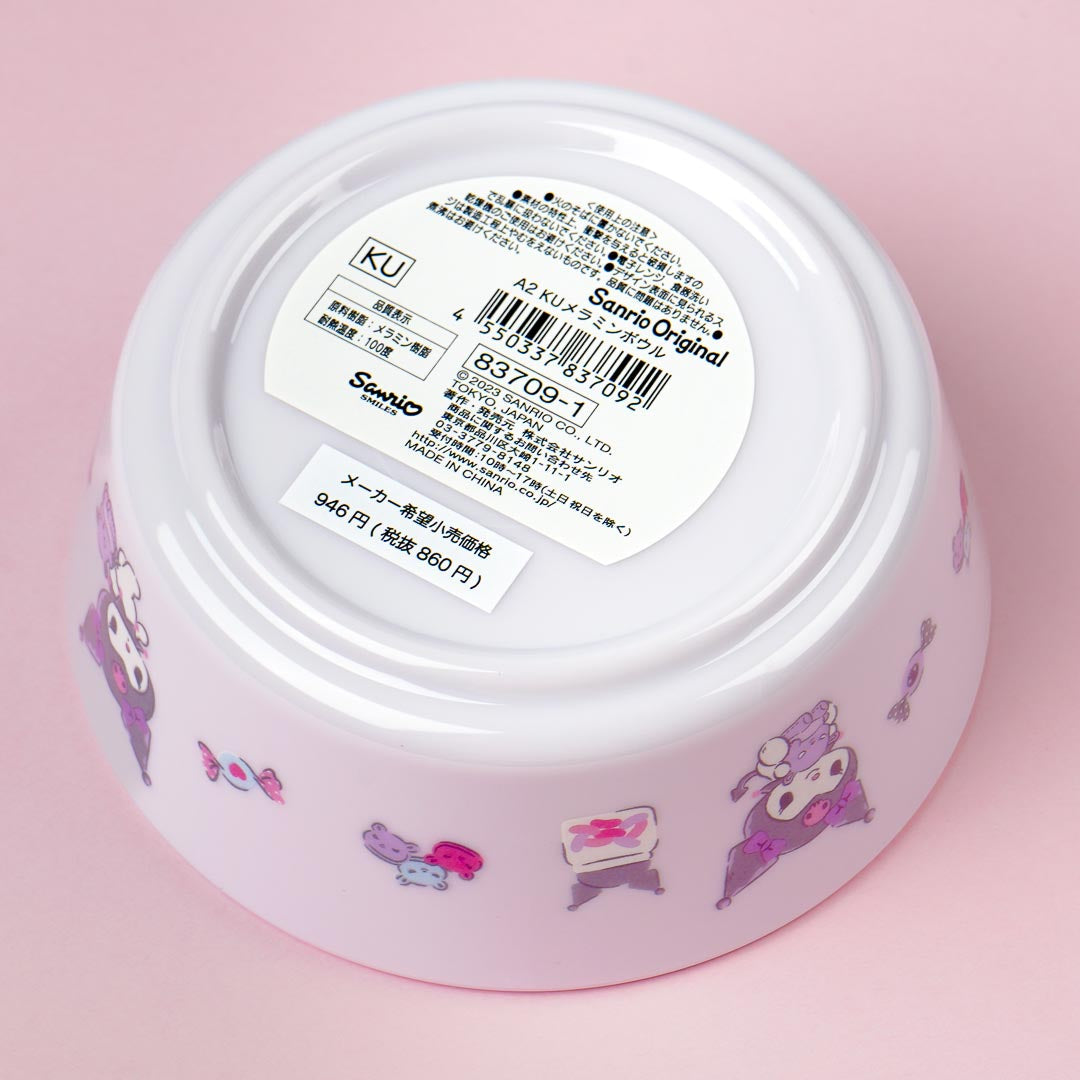 Kuromi Candy Love Melamine Bowl