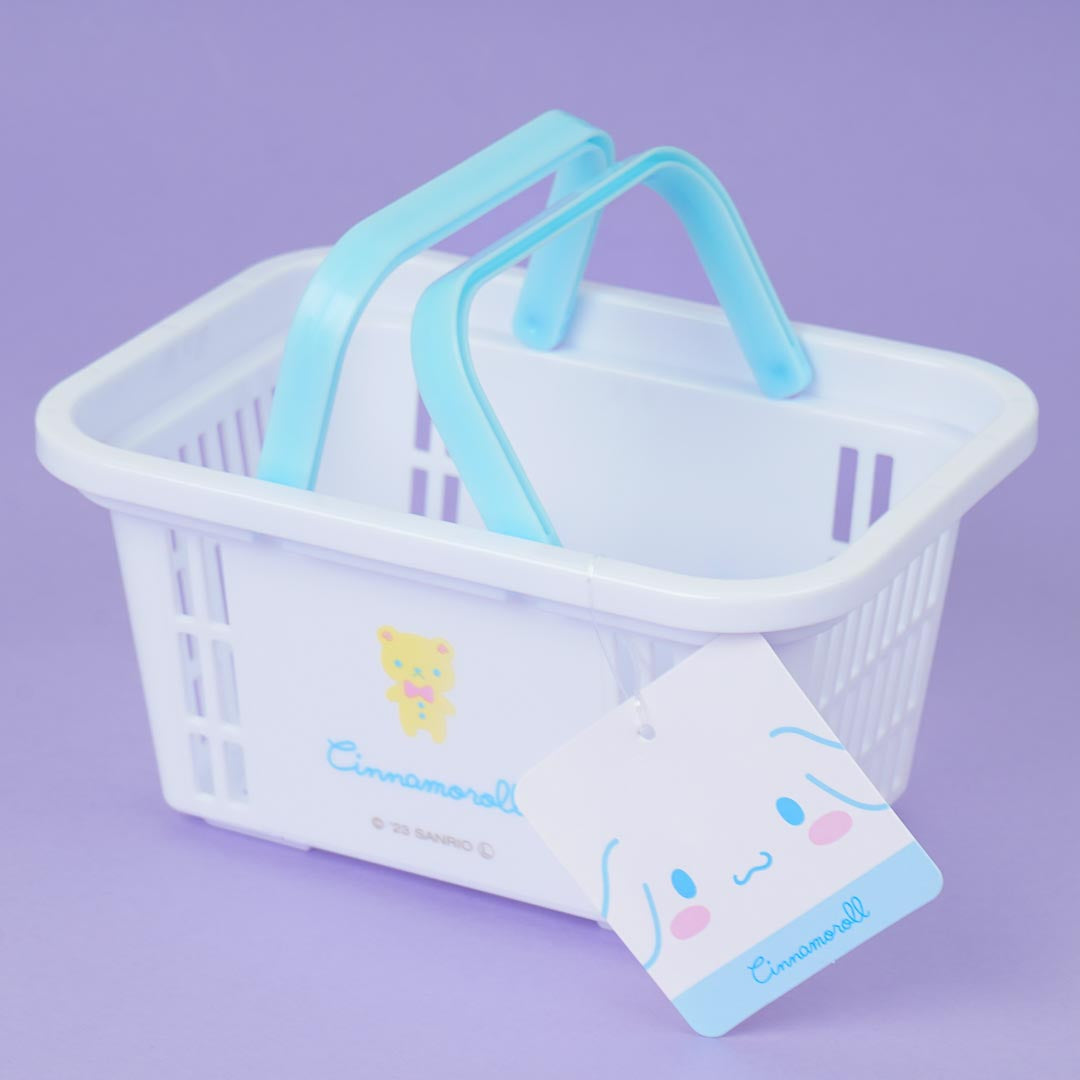 Cinnamoroll & Teddy Bear Mini Shopping Basket