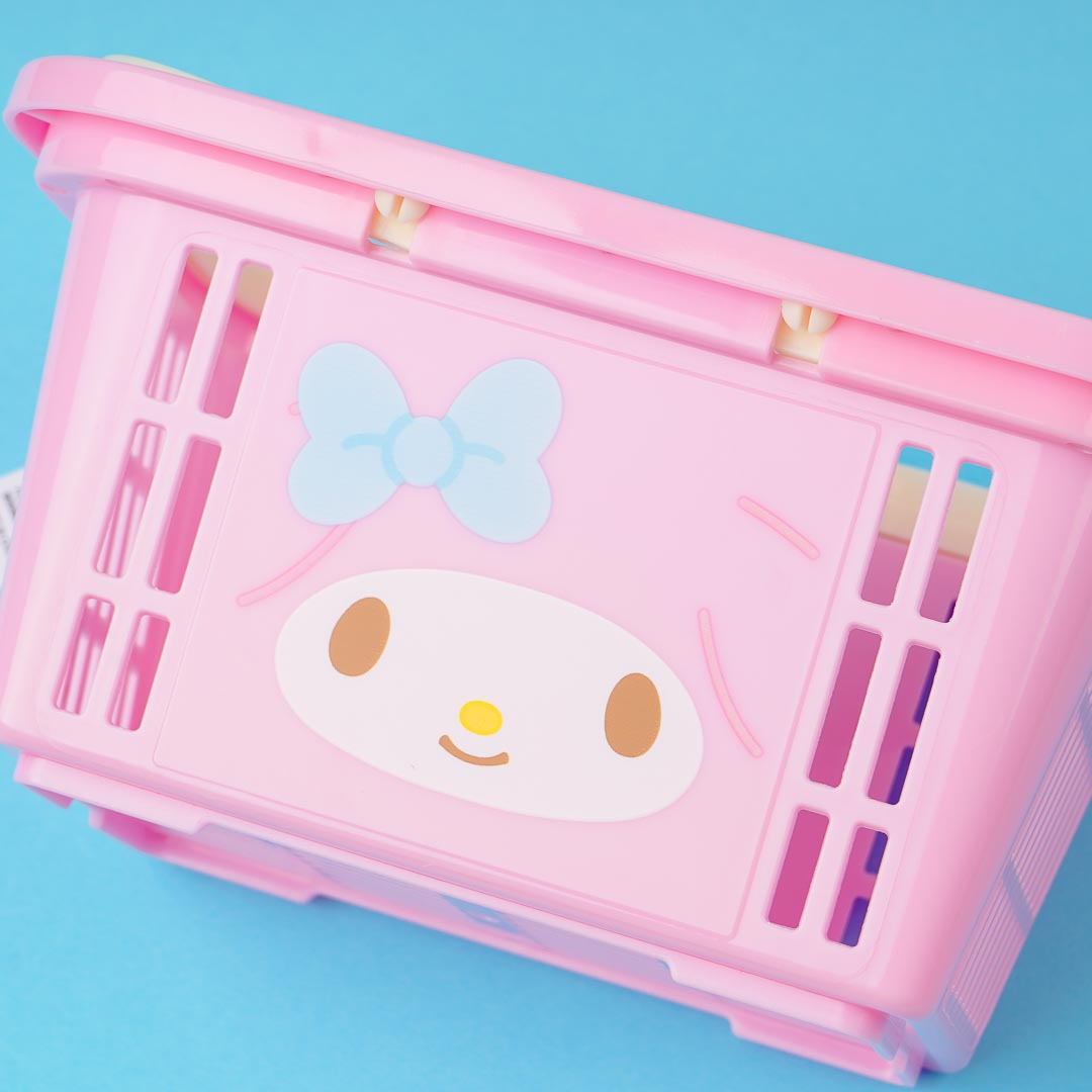My Melody & Flat Mini Shopping Basket