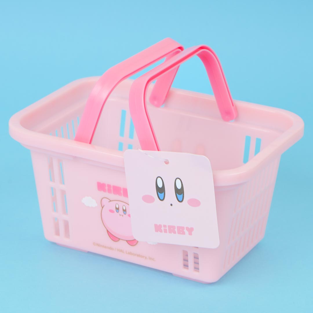 Kirby Face Mini Shopping Basket