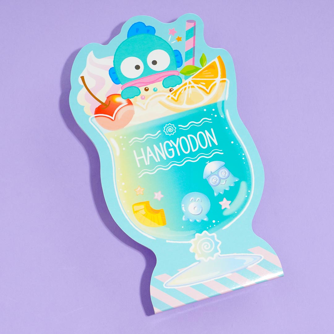 Hangyodon Cream Soda Die-Cut Memo Pad
