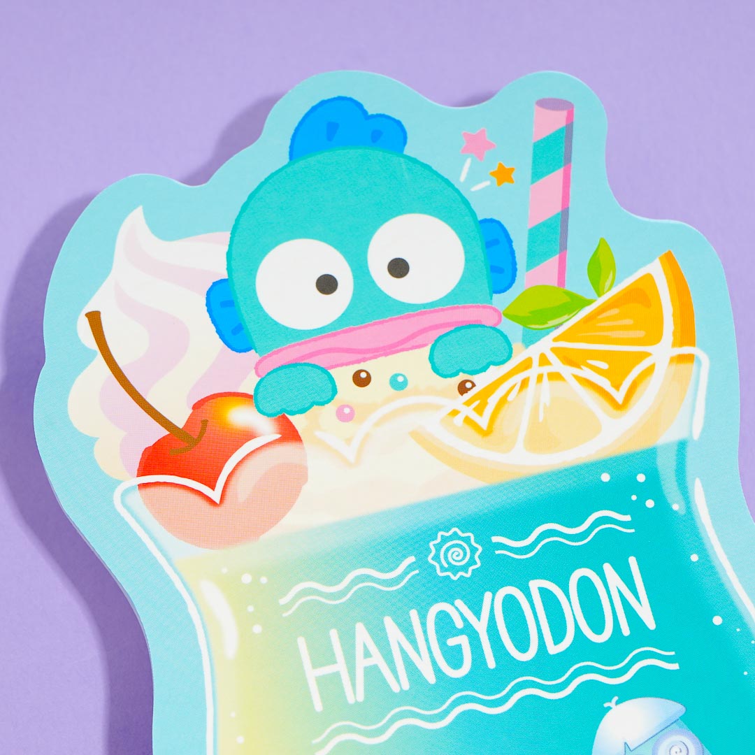 Hangyodon Cream Soda Die-Cut Memo Pad