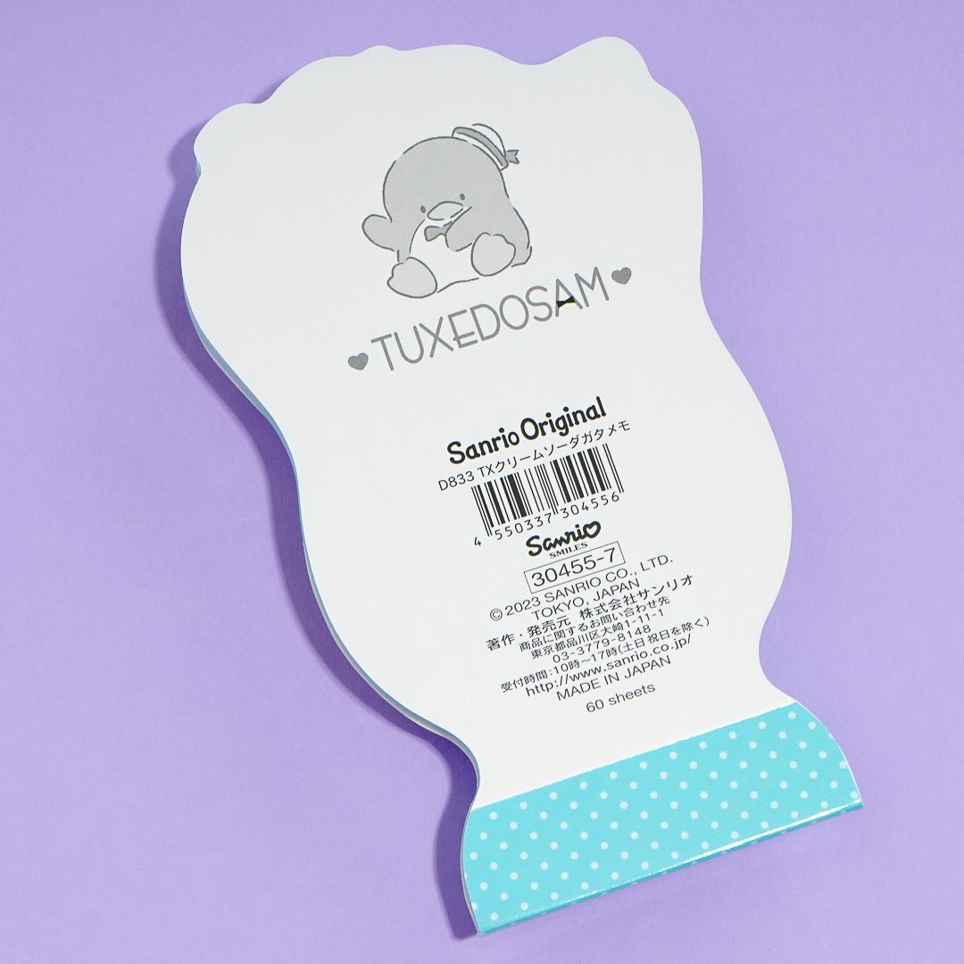Tuxedosam Cream Soda Die-Cut Memo Pad