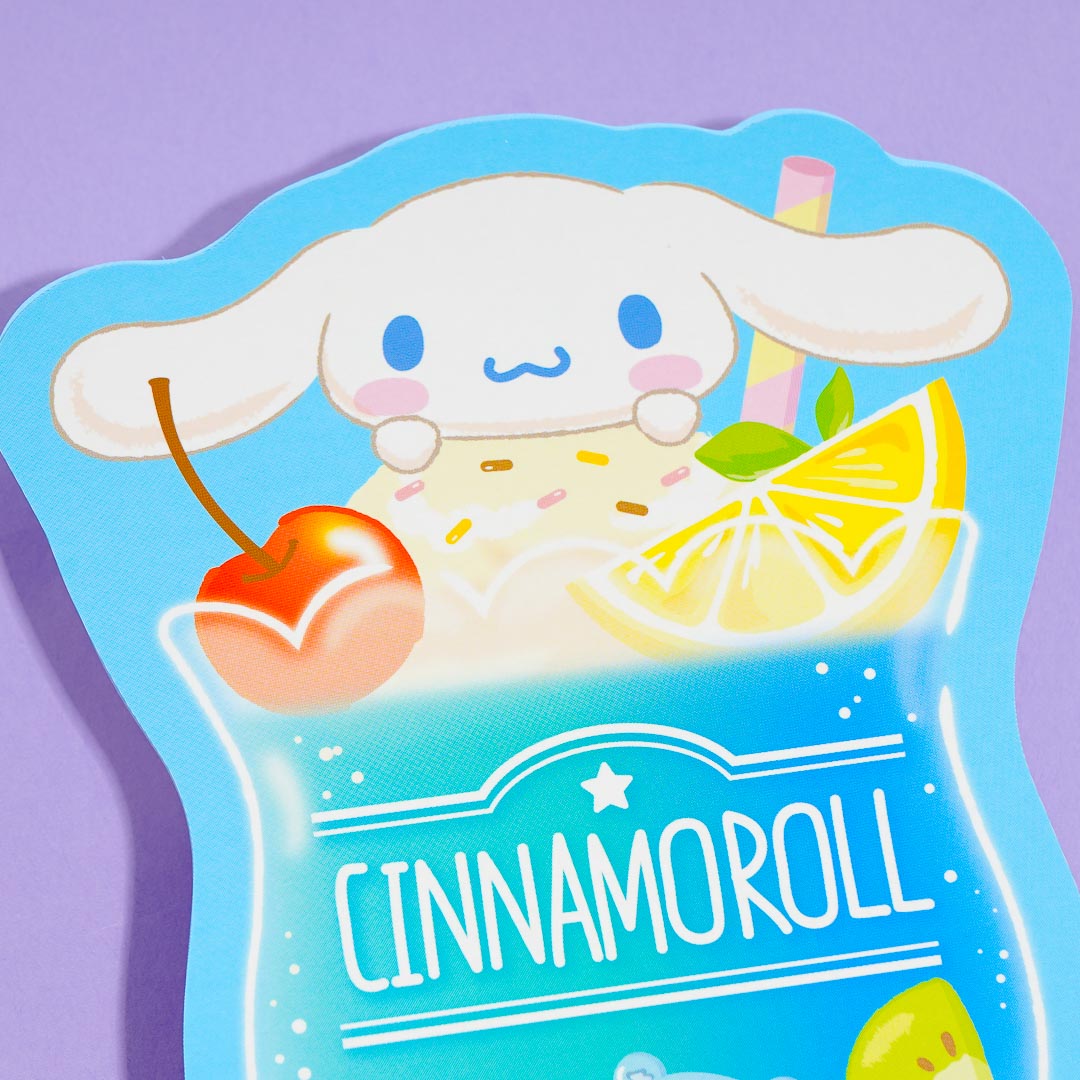 Cinnamoroll Cream Soda Die-Cut Memo Pad