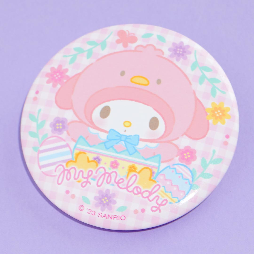 My Melody Easter Bunny 2-Way Charm With Badge