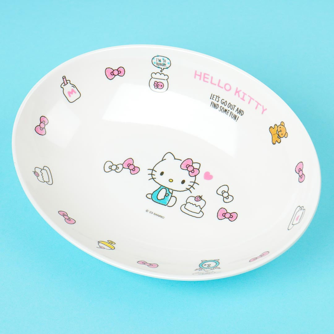 Hello Kitty Dessert Time Melamine Serving Plate