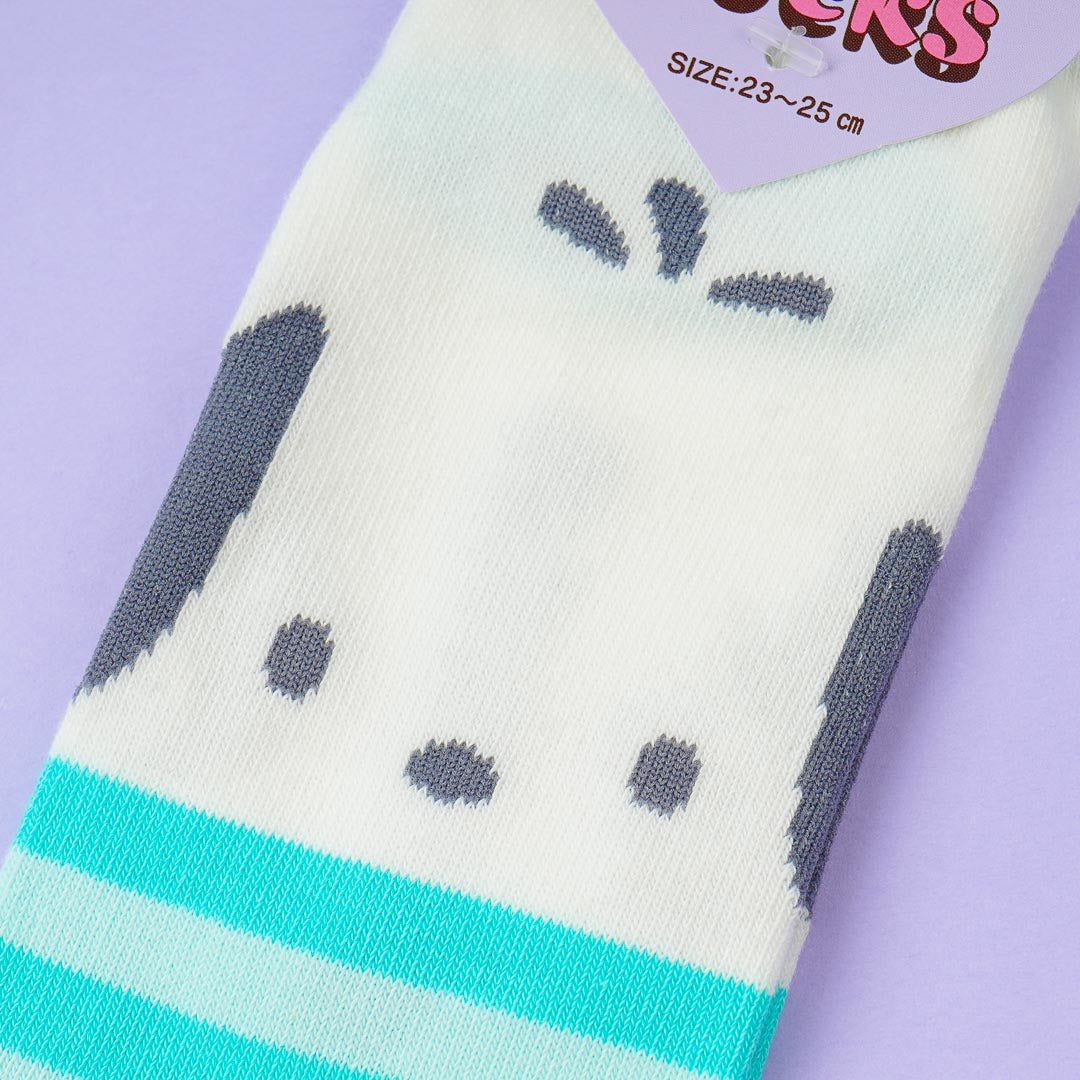 Pochacco Peekaboo Striped Ankle Socks