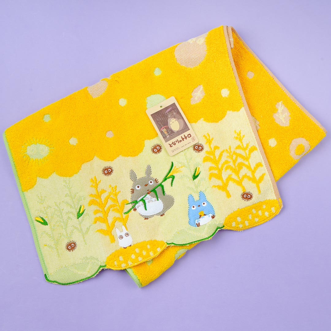 My Neighbor Totoro Corn Field Face Towel