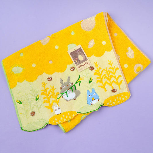 My Neighbor Totoro Corn Field Face Towel