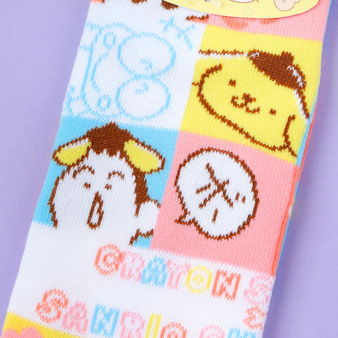 Sanrio Characters x Crayon Shin-Chan Socks